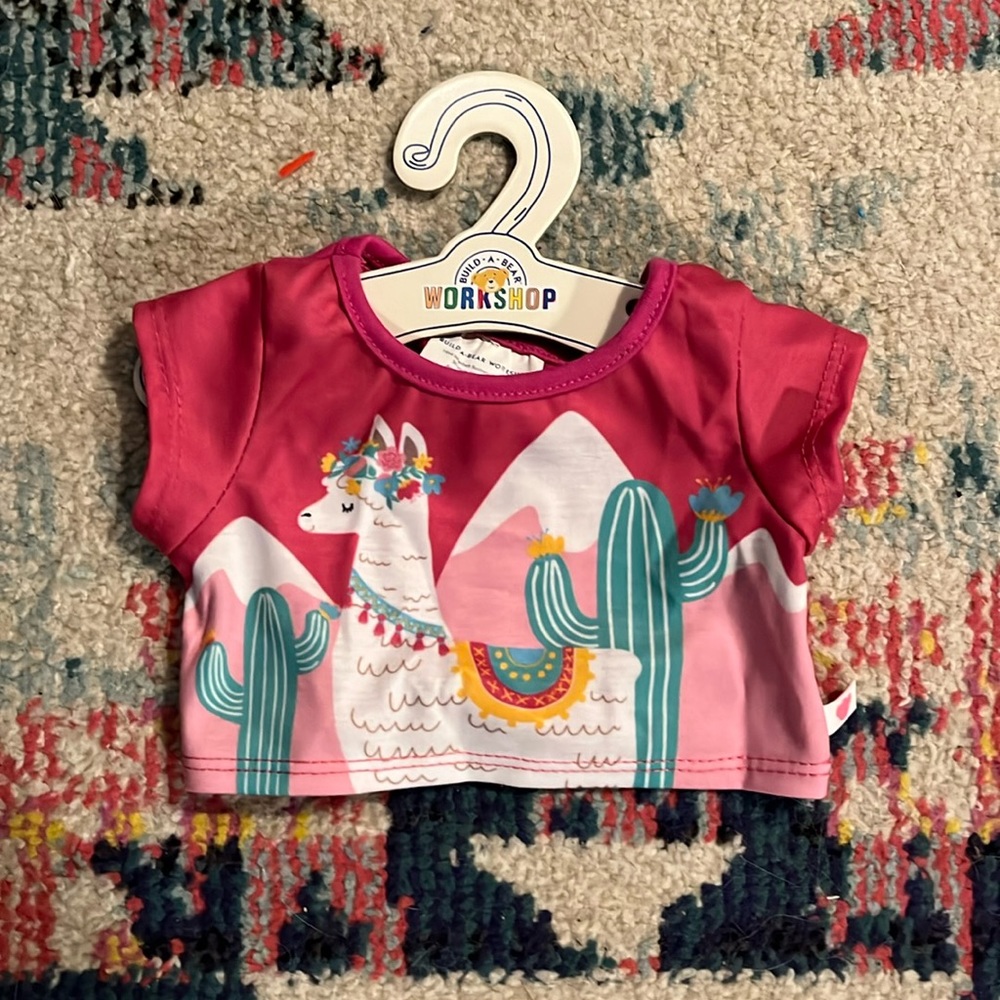NEW WITH TAGS Build A Bear Stiffed animal T-Shirt